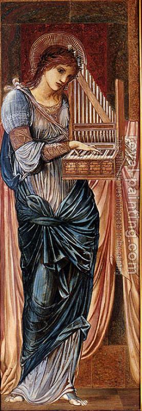 Sir Edward Coley Burne-Jones : St Cecilia